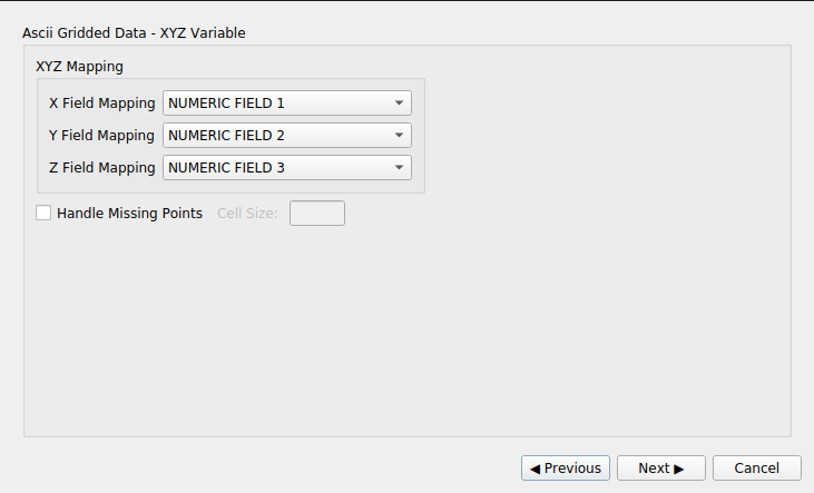 ACSII XYZ Parsing Page