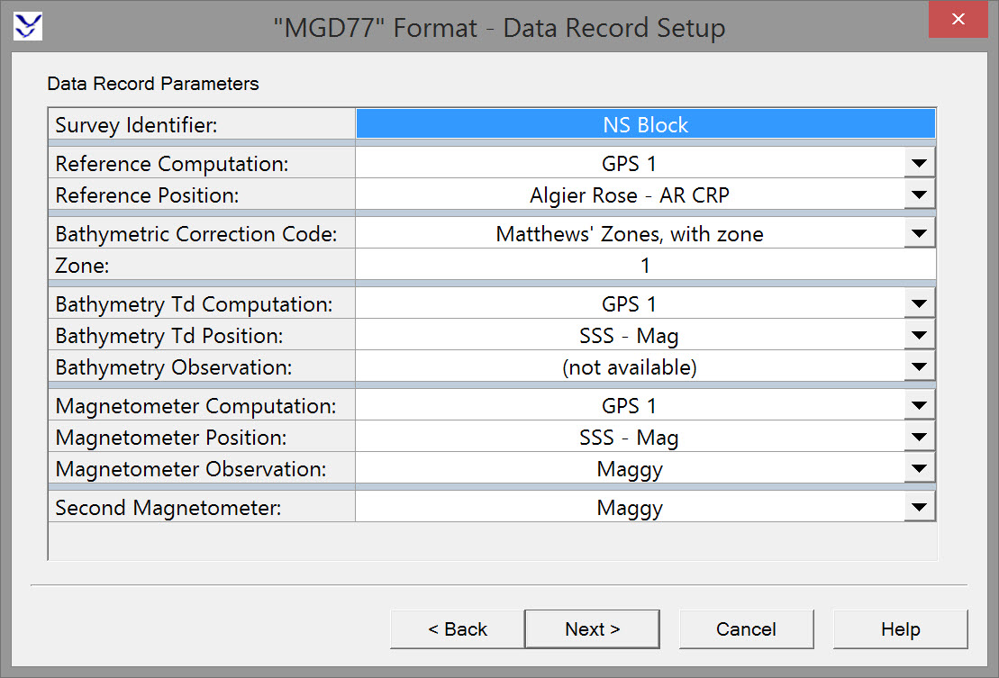 ExportMGD77_DataRecordSetup.jpg