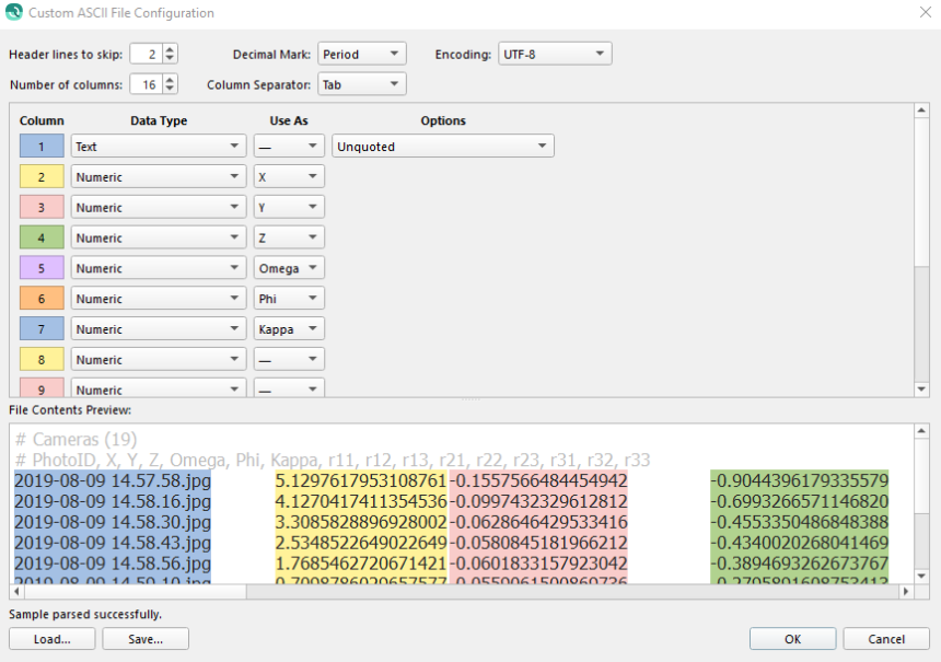 ascii config in agisoft.PNG